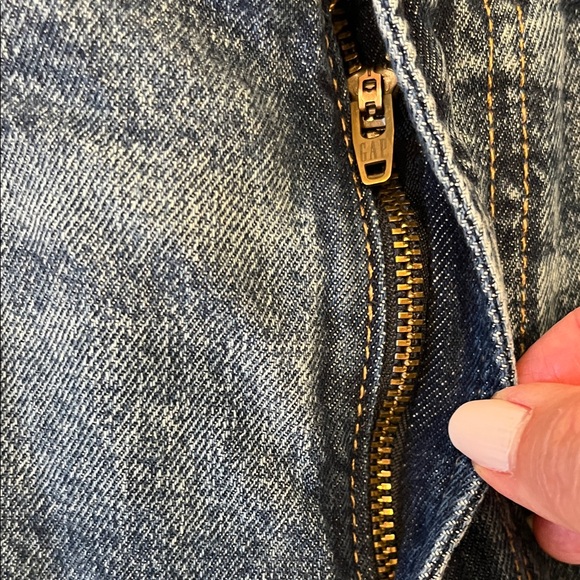 GAP Denim Barrel Blue Jeans-Size 8/29 Regular - Picture 5 of 9